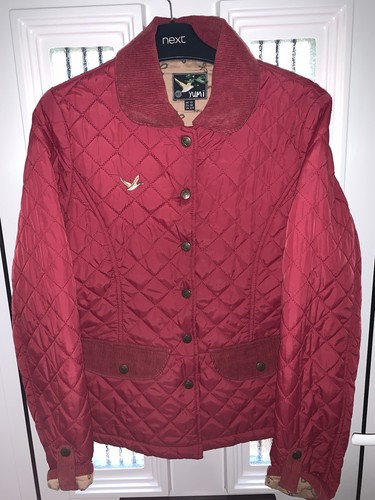 Yumi quilted jacket pink cord - pink,