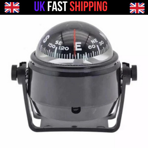 Marine compass with mount - with,