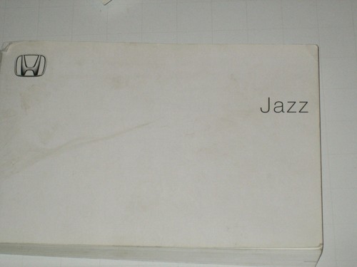 Honda jazz handbook - honda,