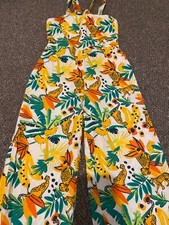 Beautiful print girls tuc tuc jumpsuit age 7 perfect condition