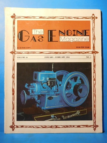 Gas engine magazine 1981 - magazine,