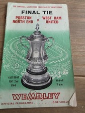FA CUP FINAL PROGRAMME 1964