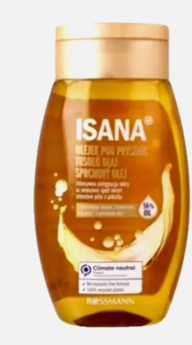 Isana shower oil - shower, sensitive