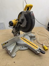 Dewalt dw718XPS 305mm double bevel compound sliding mitre saw 110v