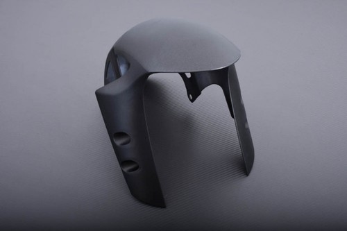 Matte grey front fender - front, /