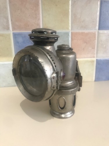 Antique bicycle lamp powell - bicycle,