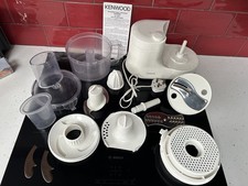 Kenwood electric gourmet slicer, grater, blender, juicer etc hardly used in box