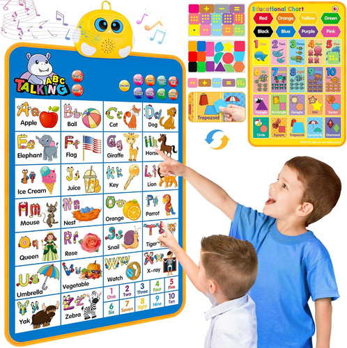 Electronic alphabet wall - electronic,