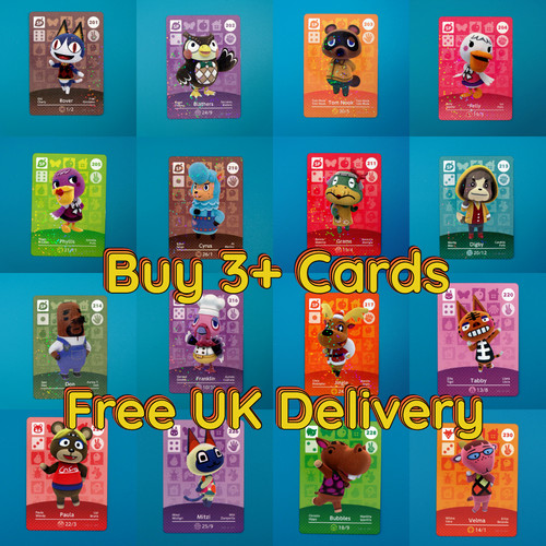 Animal crossing amiibo cards - animal,