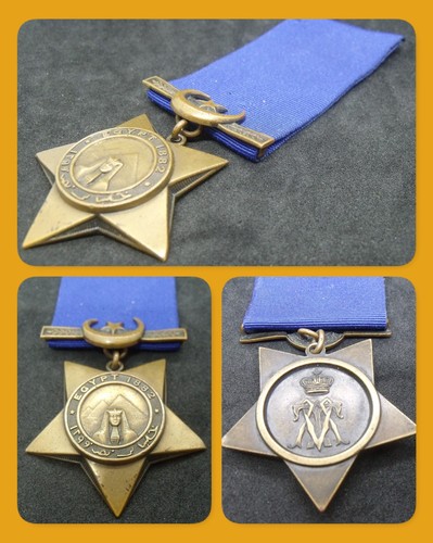 Khedive bronze star - khedive’s,