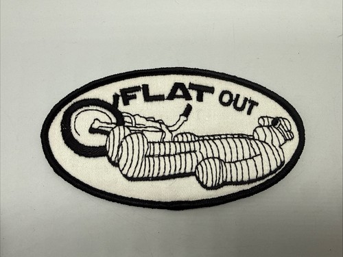 Flat out vintage patch - flat,