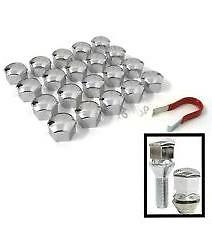 17mm chrome wheel nut - wheel, covers