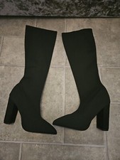 Knee High Ladies Black Boots