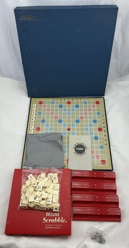 1954 deluxe scrabble game - 1954,