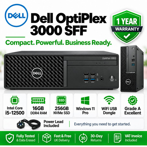 Dell optiplex 3000 sff - dell, pc