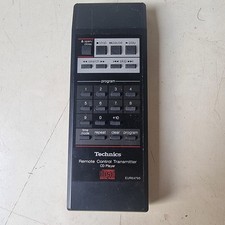 Technics EUR64795 CD Player Remote Control Original Replacement Tested Working 