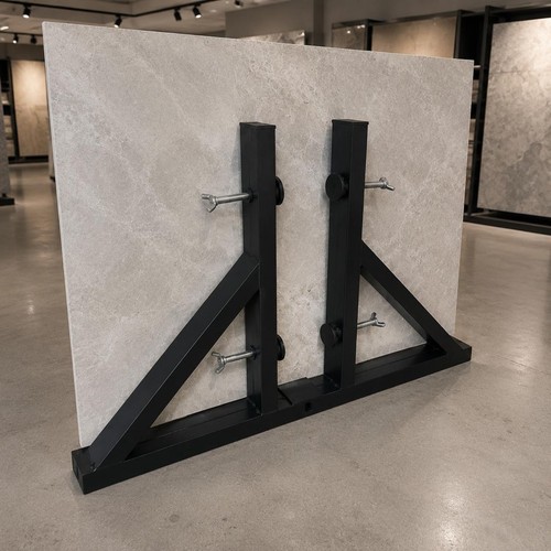 Tile display rack movable - display,
