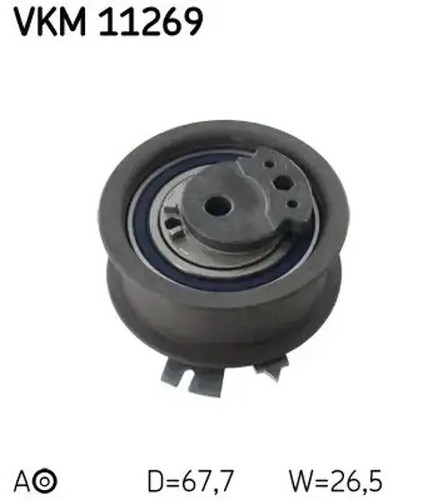 Timing belt tensioner pulley