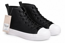 Tu Womens Black High Top