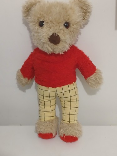 Vintage rupert the bear soft - bear,