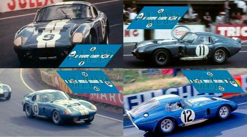 Decals shelby cobra daytona - shelby,