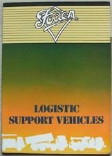 FODEN LOGISTIC SUPPORT VEHICLES Military Defence Sales Literature Pack 1980s