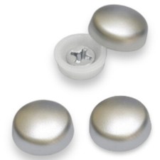 SHOWER SCREW COVER CAPS SATIN