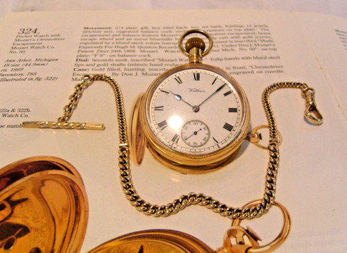 Pocket watch chain 10ct - pocket,