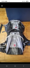 Bush Baby Elite Grey/Blue Baby Carrier with Shade and Raincover