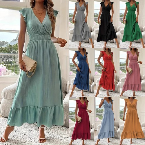 Women summer long party - long,
