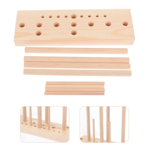 Beige wooden bow maker durable - wooden,