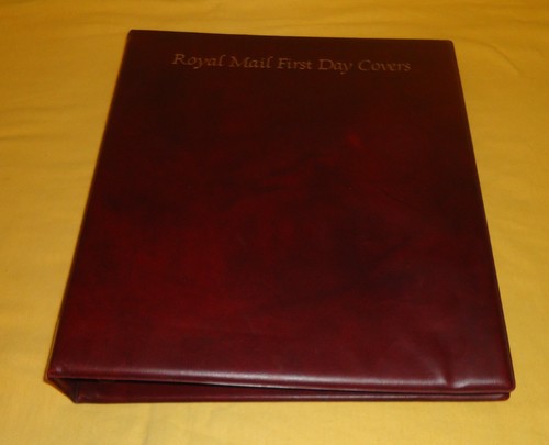 Royal mail cover album - album, red