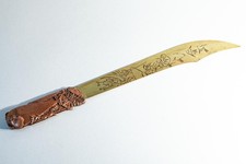 Antique japanese shakudo brass - antique,