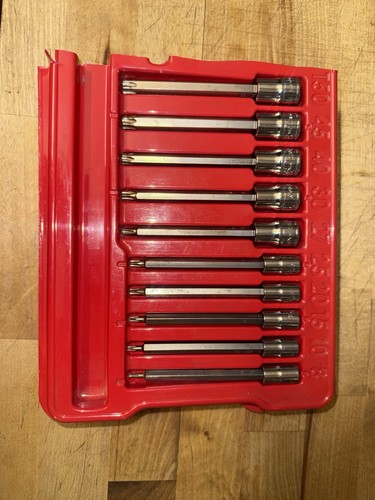 Snap tools long - 10-pc, torx