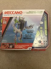 Meccano 19602 Motorized Movers Set New Sealed Box.