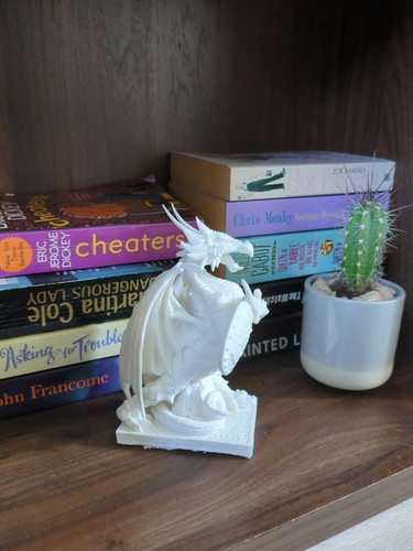 Dragon gargoyle desk - dragon,,