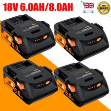 4pack 6Ah Li-ion 18V Battery
