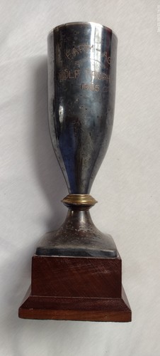 1985 golf trophy - cup,