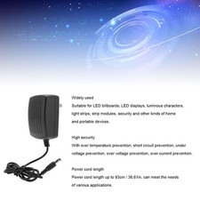 DC Power Supply Adapter 12V 2A