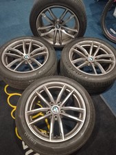 GENUINE BMW 5 SERIES M SPORT 18" ALLOYS WITH TYRES