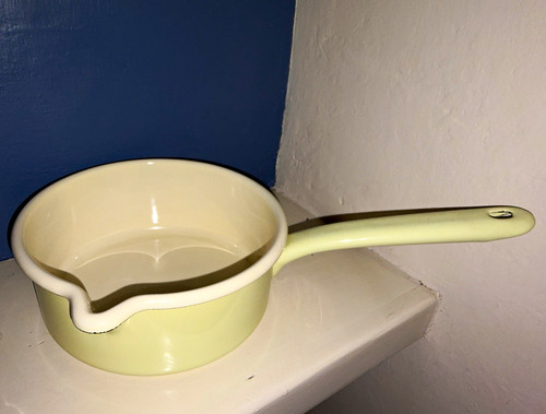 Riess enamel saucepan 16cm - saucepan,