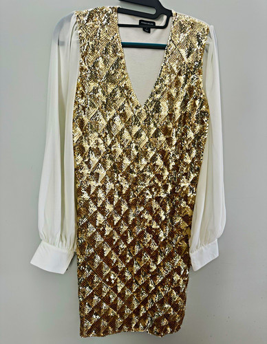 Karen millen gold white - millen,