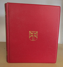 GREAT BRITAIN-STANLEY GIBBONS ILLUSTRATED STAMP ABUM ALL PAGES 1840/1979 + COLLN