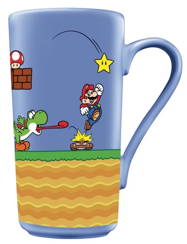 Super mario mug hot - super,