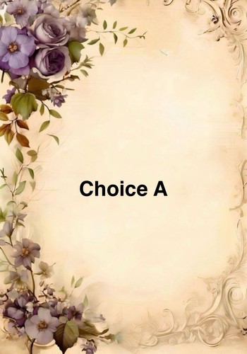 Vintage floral writing paper - writing,