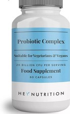  Hey nutrition Probiotic Complex Supplement - 20 Billion CFU - 