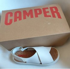 Camper White Leather Edy