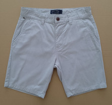 Tokyo Laundry Men's Light Blue Cotton Short's 100% Cotton Chino Size Medium