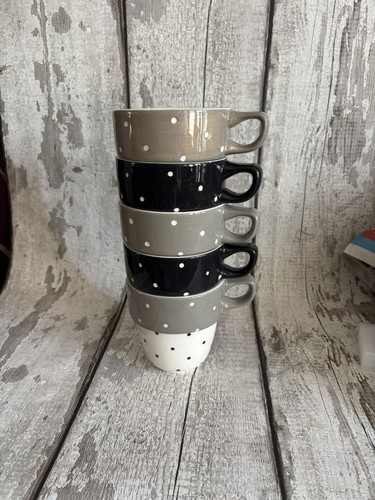Stackable mugs set of - m&s, 5