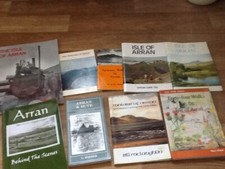 ISLE OF ARRAN LOCAL INTEREST BOOKS X 9   FREEPOST UK